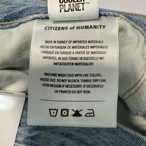 Citizens of Humanity Annina High Rise Wide Leg Trouser Jean in Tularosa 25 x 33 - Picture 14 of 15